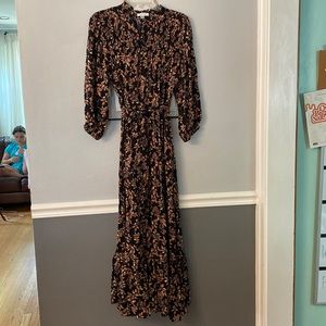 Calvin Klein -sz 14 - floral prairie dress